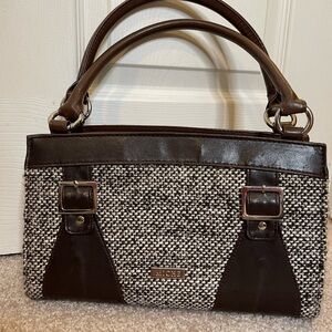Miche Elegant Black and Brown Satchel